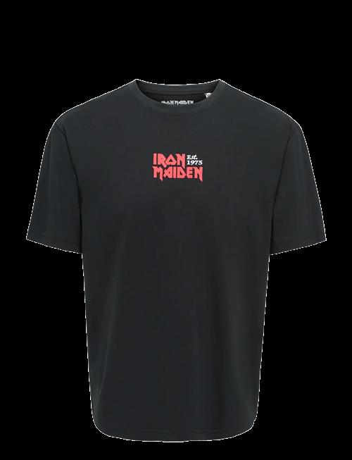 ONLY & SONS | Onsiron Maiden Life Rlx Ss Lic Tee | S