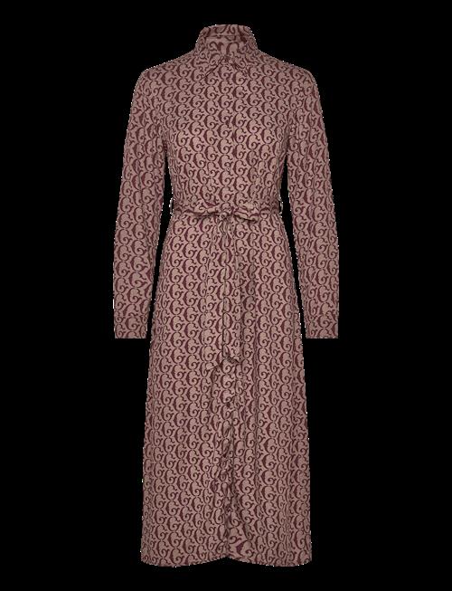 Gant | Belted G Print Shirt Dress | 36