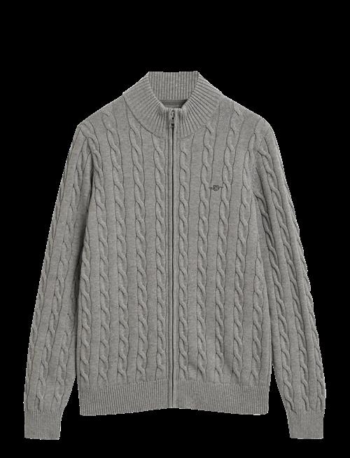 Gant | Cotton Cable Full Zip Cardigan | 134-140