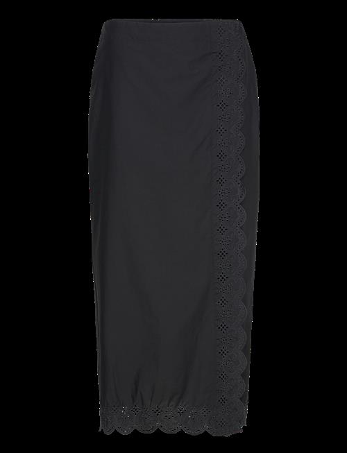 Mango | Embroidered Cotton Skirt | XS
