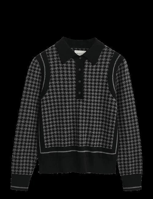 Gant | Houndstooth Jacquard Polo | M