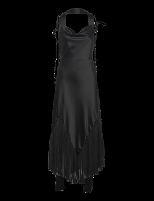 Malina | Poppy Pleat Detailed Slip Maxi Dress | XL