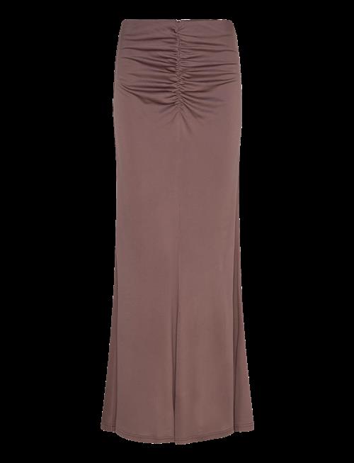 Malina | Majori Ruched Jersey Maxi Skirt | M