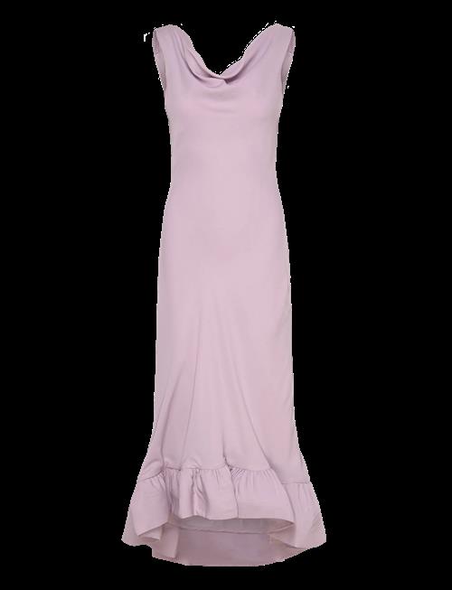 Malina | Alia Cowl Neck Ruffled Maxi Dress | 42