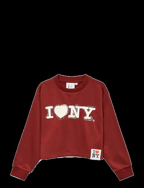 Vero Moda Girl | Vmnewyork Red Ls Short Sweat Jrs Girl | 146/152