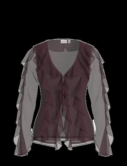 Vila | Vifalia L/S Frill Kimono Top/Ka | 40