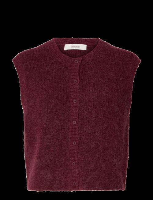 Selected | Slwlulu Sl Button O-Neck Vest Noos | XS