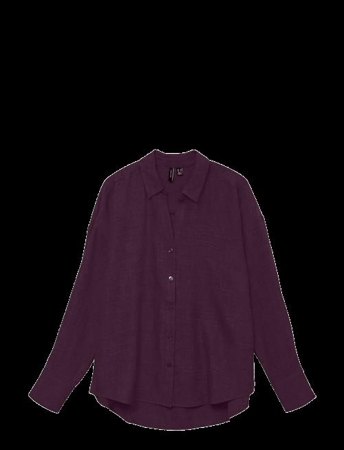 Vero Moda | Vmmelaney Queeny Ls Shirt Wvn Noos | S