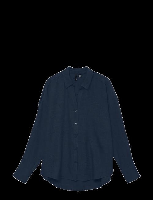 Vero Moda | Vmmelaney Queeny Ls Shirt Wvn Noos | L