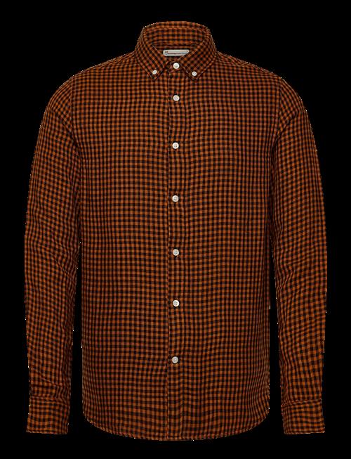 Knowledge Cotton Apparel | Organic Cotton Checked Shirt Gots | S