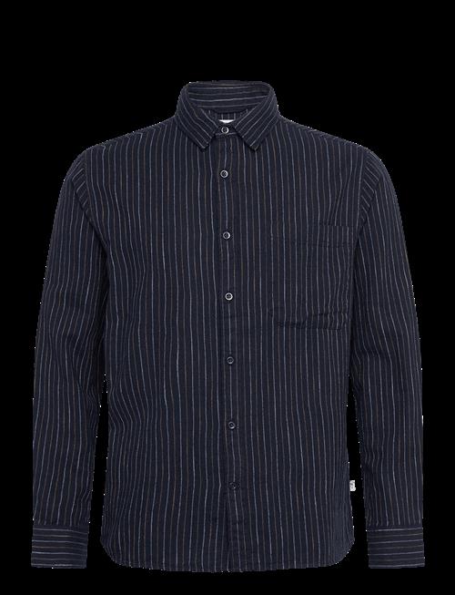 Knowledge Cotton Apparel | Organic Cotton Striped Shirt Gots | XL