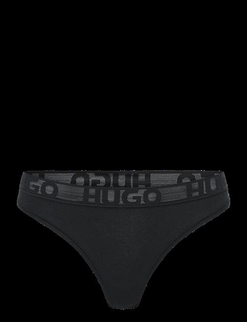 HUGO | Mesh Logo Thong | XS