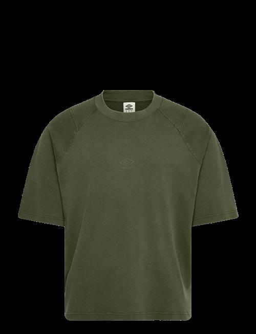Umbro | Washed High Neck Boxy Tee | XL