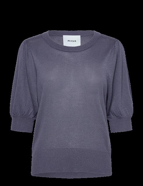 Minus | Msliva Puff Sleeve Metallic Knit Pullover | S