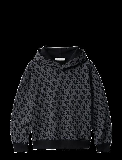 Calvin Klein | Ck Logo Aop Hoodie | 128