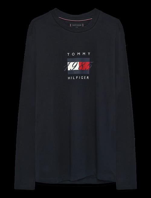 Tommy Hilfiger | Linear Flag Graphic Ls Tee | L