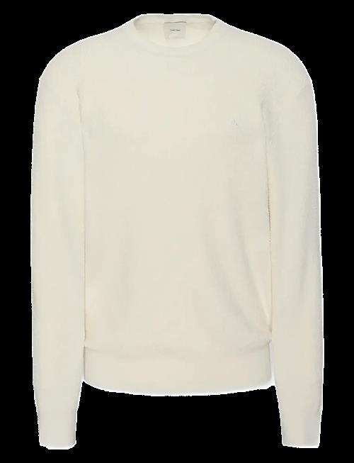 Calvin Klein | Ls Texture Cttn Crewnk Sweater 1 | L