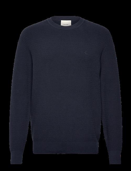 Calvin Klein | Ls Texture Cttn Crewnk Sweater 1 | XXL
