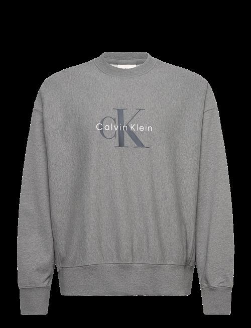 Calvin Klein Jeans | Ls Premium Terry Monologo Cn Swt | L