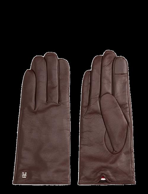 Tommy Hilfiger | Th Elevated Chic Leather Gloves | S/M