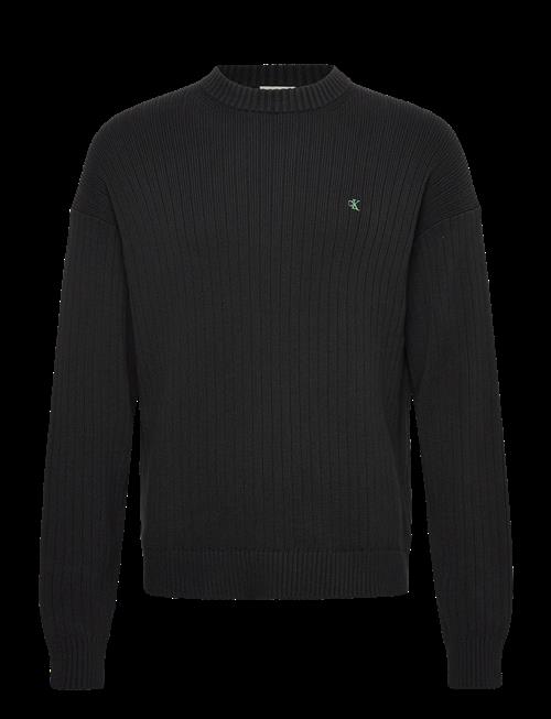 Calvin Klein Jeans | Ls Vertical Texture Cttn Crewnk | XL