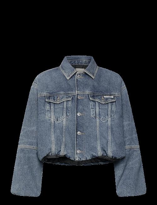 Calvin Klein Jeans | Denim Bubble Jacket Tinted Orcha | S