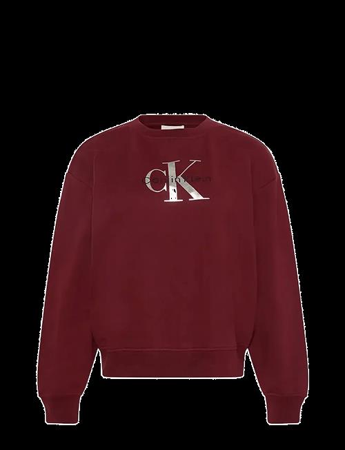 Calvin Klein Jeans | Ls Monologo French Terry Rlxd Cr | XXS
