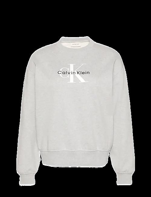 Calvin Klein Jeans | Ls Monologo French Terry Rlxd Cr | XXS