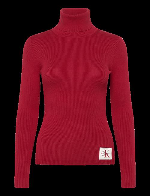 Calvin Klein Jeans | Woven Label Roll Neck | S
