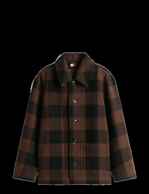Tommy Hilfiger | Wool Dbl Face Check Chore Jkt | S
