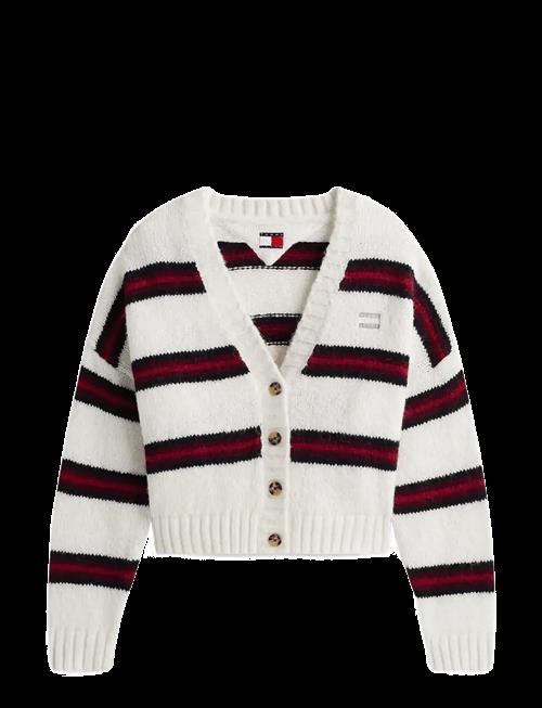 Tommy Jeans | Tjw Badge Stripe Fluff Cardi Ext | M