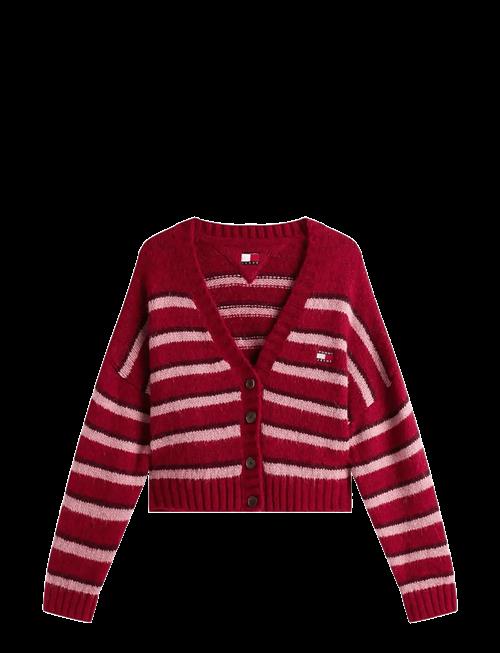 Tommy Jeans | Tjw Badge Stripe Fluff Cardi Ext | XL