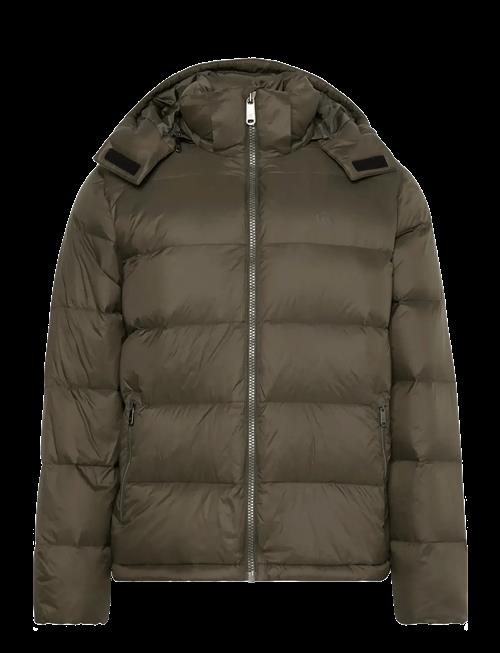 Calvin Klein Jeans | Ls Nylon Zip Off Hood Down Puffe | XL