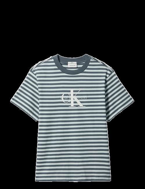 Calvin Klein Jeans | Ss 20S Stripe Jersey Monologo Cn | XXL