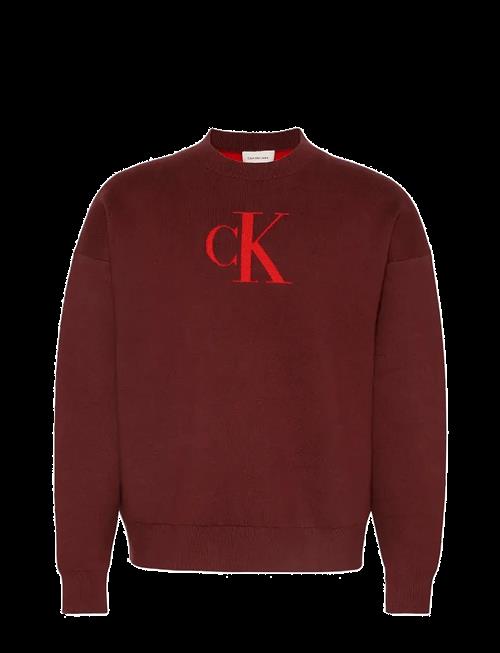 Calvin Klein Jeans | Ls Cttn Cashmere 3D Logo Crwnk S | XXL
