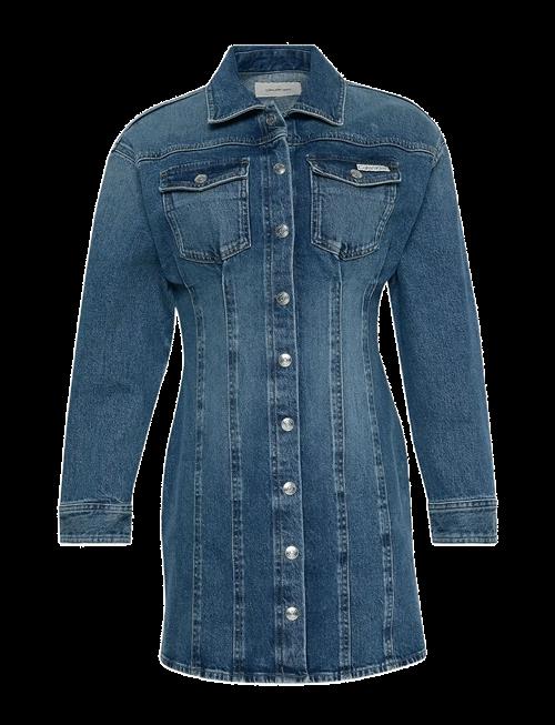 Calvin Klein Jeans | Ls Denim Mini Dress Cold Springs | XS