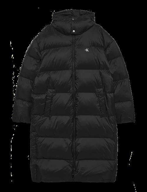 Calvin Klein Jeans | Ls Long Length Hooded Nylon Puff | XXL