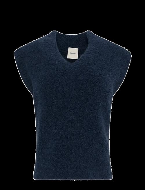 Calvin Klein Jeans | Oversized Boucle Vest | XXS