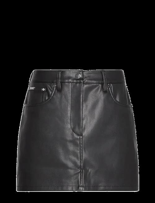 Calvin Klein Jeans | Faux Leather 5Pkt Mini Skirt | 38
