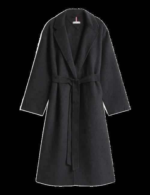 Tommy Hilfiger | Df Wool Reg Belted Maxi Coat | 46