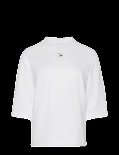 Calvin Klein Jeans | Ss Woven Label Oversized Tee | L