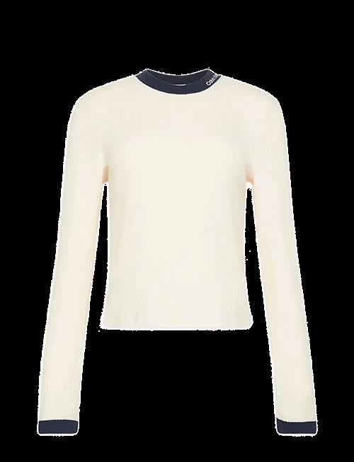 Calvin Klein Jeans | Ls Waffle Tee | XS