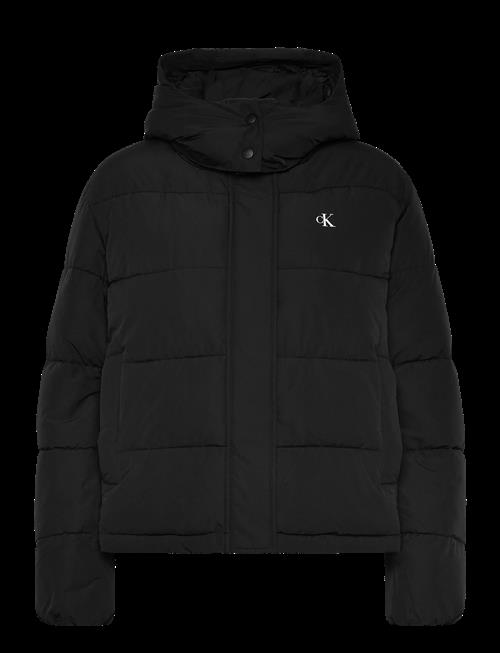 Calvin Klein Jeans | Matte Monologo Mw Short Puffer | XXS
