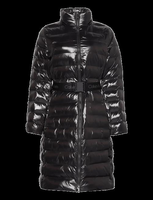 Calvin Klein | Belted Lightweight Long Puffer | XS