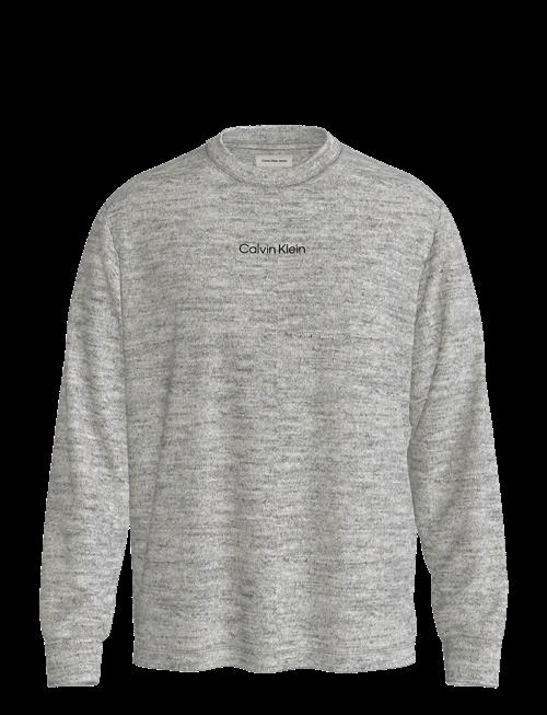 Calvin Klein | Ls Rlxd Standard Logo Crewnk Tee | XL