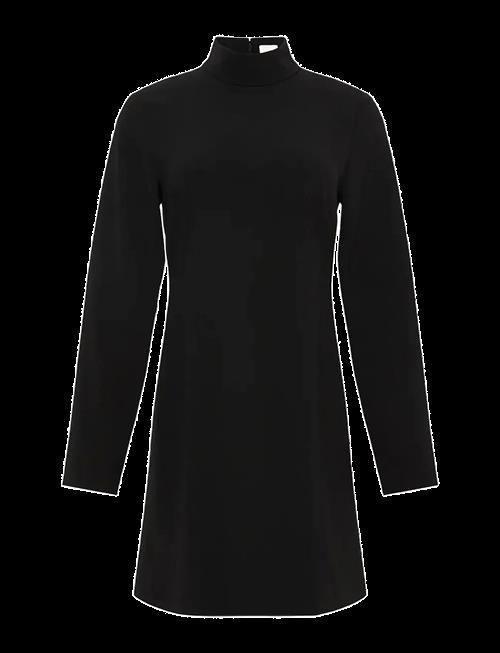 Calvin Klein | Crepe Ls Turtleneck Mini Dress | 40