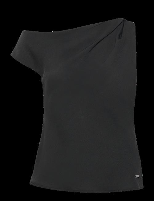 Calvin Klein | Crepe One Shoulder Top | 40