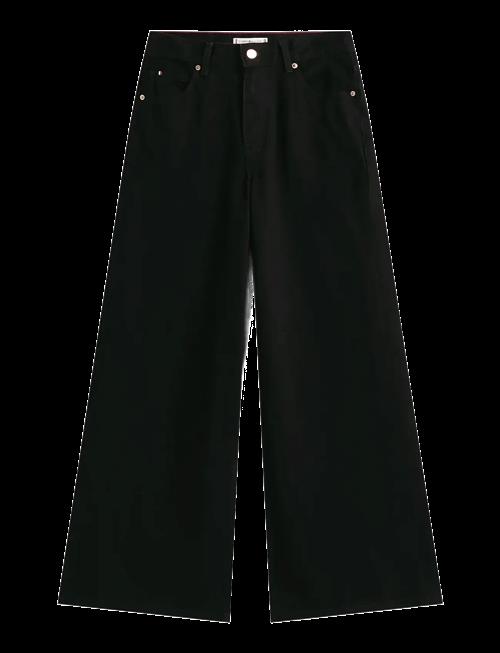 Tommy Hilfiger | Dnm Black 70S Wide Leg Hw | 32 x 32