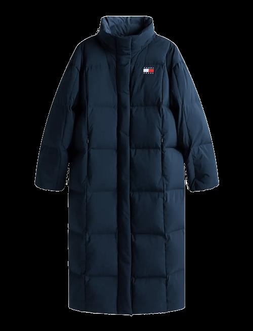Tommy Jeans | Tjw Alaska Grid Dwn Mxi Coat Ext | XS