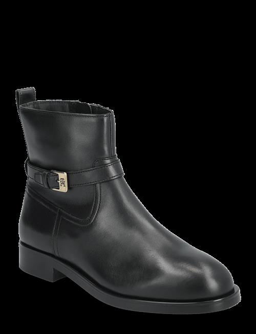 Tommy Hilfiger | Th Buckle Riding Leather Bootie | 37